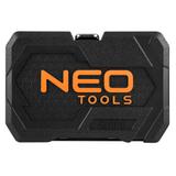 Zestaw kluczy 55 elementów 1/4", satynowy