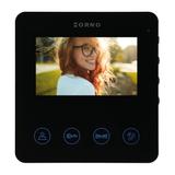 Zestaw wideodomofonowy bezsłuchawkowy monitor 4,3'' LCD z czytnikiem kart i breloków OR-VID-MB-1083/B ORNO
