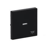 FUTURE Klawisz z symbolem „światło” Do przycisku zwiernego czarny matowy