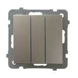 AS Łącznik potrójny - kolor satyna light