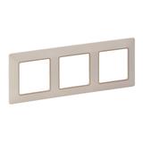 VALIF:RAMKA X3 KREMOWA/ZŁOTA, Legrand