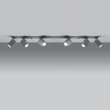 Sollux Plafon MERIDA 6L szary SL.0462