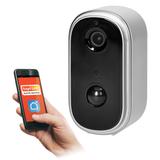 Bezprzewodowa zewnętrzna kamera IP z WiFi komunikacja ze smartfonem z aplikacją Tuya IP65 interkom O