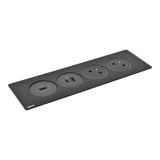 INCARA: DISQ'IN - 2X2P+Z / USB A+C / HDMI - 2,0 M-CZARNY, Legrand