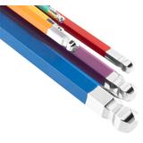 Klucze sześciokątne 1.5-10 mm, zestaw 9 szt.