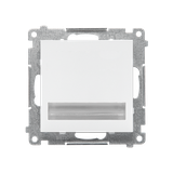 Simon 55 Oprawa oświetleniowa LED 14V (0,42 W) Barwa ciepła biała 3100K Biały mat