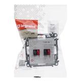 VALENA LIFE GNIAZDO GŁOŚNIKOWE PODWÓJNE BIAŁE, Legrand