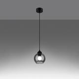 Sollux Lampa wisząca ALINO 1 czarna SL.1141