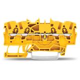 TOPJOBS złączka 4-przewodowa 1,5 mm2 żółta