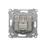 Simon 54 Gniazdo antenowe R-TV zakończeniowe do gniazd przelotowych biały