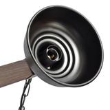 Milagro lampa wisząca Faro 2xE27 czarna MLP6242