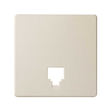 Simon 82 Pokrywa do gniazda telefonicznego kremowy