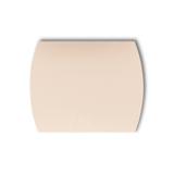 Klawisz pojedynczy do łączników TREND, LOGO beżowy