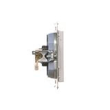 Simon 55 Gniazdo HDMI + RJ45 kat.6 Aluminium mat TGHRJ45.01/143 KONTAKT