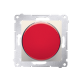 Simon 54 Sygnalizator świetlny LED – światło czerwone 230V kremowy