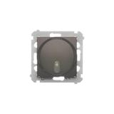 Simon 54 Dzwonek elektroniczny 8–12 V brąz mat DDT1.01/46 KONTAKT