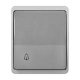 Przycisk dzwonek n/t AQUATIC IP44 szary-grafit OR-OE-7104/GR ORNO