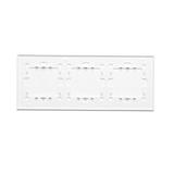 Simon 54 Touch Panel dotykowy S54 Touch 3 moduły 2 pola dotykowe poziome + 1 pole dotykowe + 2 pola dotykowe poziome biała perła DSTR3212/70 KONTAKT