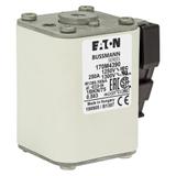 FUSE 250A 1250V 1BKN/75 AR CU Wkładka szybka 250A AC 1250V rozmiar 1 53x69x74 mm aR IEC UL 170M4390