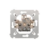 Simon 54 Gniazdo ekwipotencjalne (mechanizm). Podłączanie - zaciski śrubowe: 2.5 4 6 mm2 SGE1M KONTAKT