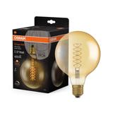 Lampa LED Vintage 1906 GOLD 125 dim 4,8W/822 szkło przezroczyste E27