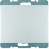 BERKER K.5 Zaślepka z płytką czołową aluminium 10457003 HAGER