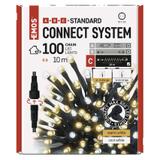 Oświetlenie łączone Standard - łańcuch 100 LED 10m ciepła + zimna biel, IP44, timer D1AN01 EMOS