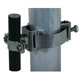 Wspornik do przewodu HVI 20 mm z obejmą taśmową, ZG-stal nierdzewna NIRO