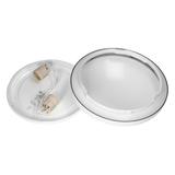 Lampa sufitowa SELENE plafon 2xE27 2x60W klosz matowy IP54 biały