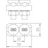 5002/DIN, ŁĄCZNIKI PODWÓJNE