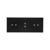 Simon 54 Touch Panel dotykowy S54 Touch 3 moduły 2 pola dotykowe poziome + 2 pola dotykowe pionowe + 2 pola dotykowe poziome zastygła lawa DSTR3232/73 KONTAKT