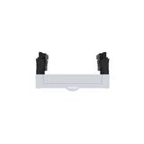 univers N Blok dla szyn zbiorczych poziomych 60mm 4/5-pol. 2xNH00 450x250mm UE31E2B HAGER