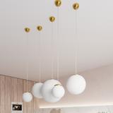 Sollux Lampa wisząca UGO 40 złota SL.0717