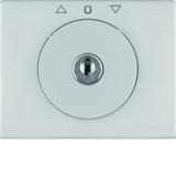 K.5 Płytka czołowa z kluczykiem do łącznika żaluzjowego obr. stal szlachetna