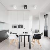 CHLOE DUO 2xGU10 IP20 prostokątna czarna oczko regulowane