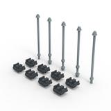 XL3S Zestaw Adapterów Do Szyn Cu 80-120x10Mm 339939 LEGRAND