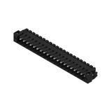 SL-SMT 3.50/20/90LF 1.5SN BK BX Wtyki PCB (złącza płyty), 3.50 mm, Liczba biegunów: 20, kąt odejścia: 90° /24szt./ 1805120000 WEIDMÜLLER