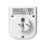 Elektroniczny programator czasowy z górnym wyświetlaczem LCD, 230 VAC 3680W, 16 punktów przełączenia DT-4 ORNO