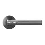 Klamka z zamkiem szyfrowym IP20 , Otwieranie na PIN i Bluetooth, czarny