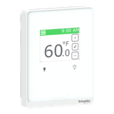 SXW, panel przedni, ekran dotykowy i 2 przyciski, Sensorbus, biały