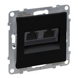 Suno Gniazdo Telefoniczne Rj 11 + Rj 45/Kat 6 Utp Aluminium 721360 721451 LEGRAND