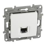 NILOE/NILOE SELECTION - GNIAZDO POJEDYNCZE RJ45 KAT 5 UTP BIAŁE, Legrand