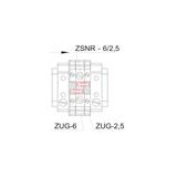 ZSNR-6/2,5 ZWIERACZ REDUKCYJNY K. CZARNY