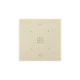 Simon 55 Klawisz pojedynczy z piktogramem grupy rolet do produktów elektronicznych Szampański mat