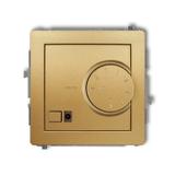 DECO Elektroniczny regulator temperatury z czujnikiem powietrznym złoty 29DRT-2 KARLIK