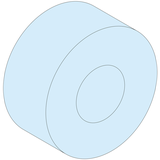 Rozdzielnice PrismaSet, komplet podkładek miedzianych do Polybloc 4sztuk