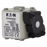 FUSE 550A 690V 1*GKN/50 AR UC Wkładka szybka 550A AC 690V rozmiar 1 45x59x51 mm aR, 170M3572 EATON