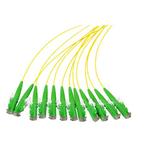 Pigtail SM 9/125, E2/APC pokrycie 0,9mm, dł.2m Partners 01E3-AA00-0020 C&C