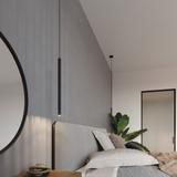 Sollux Lampa wisząca PASTELO 5 czarna SL.0472