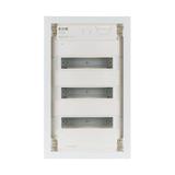 KLV-36UPS-F Rozdzielnica modułowa podtynkowa płaska 3x12 kl.II IP30 zawiera listwy N/PE 178818 EATON
